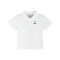 White Golf Tee Polo Shirt