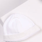 White Quilted Cotton Bonnet Hat - Blissfully Lavender BoutiqueBebe Sweeny