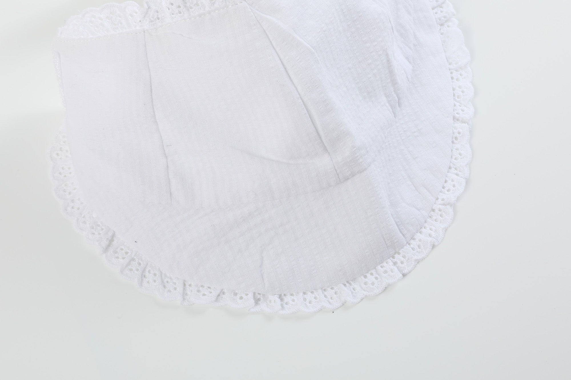 White Summer Bonnet