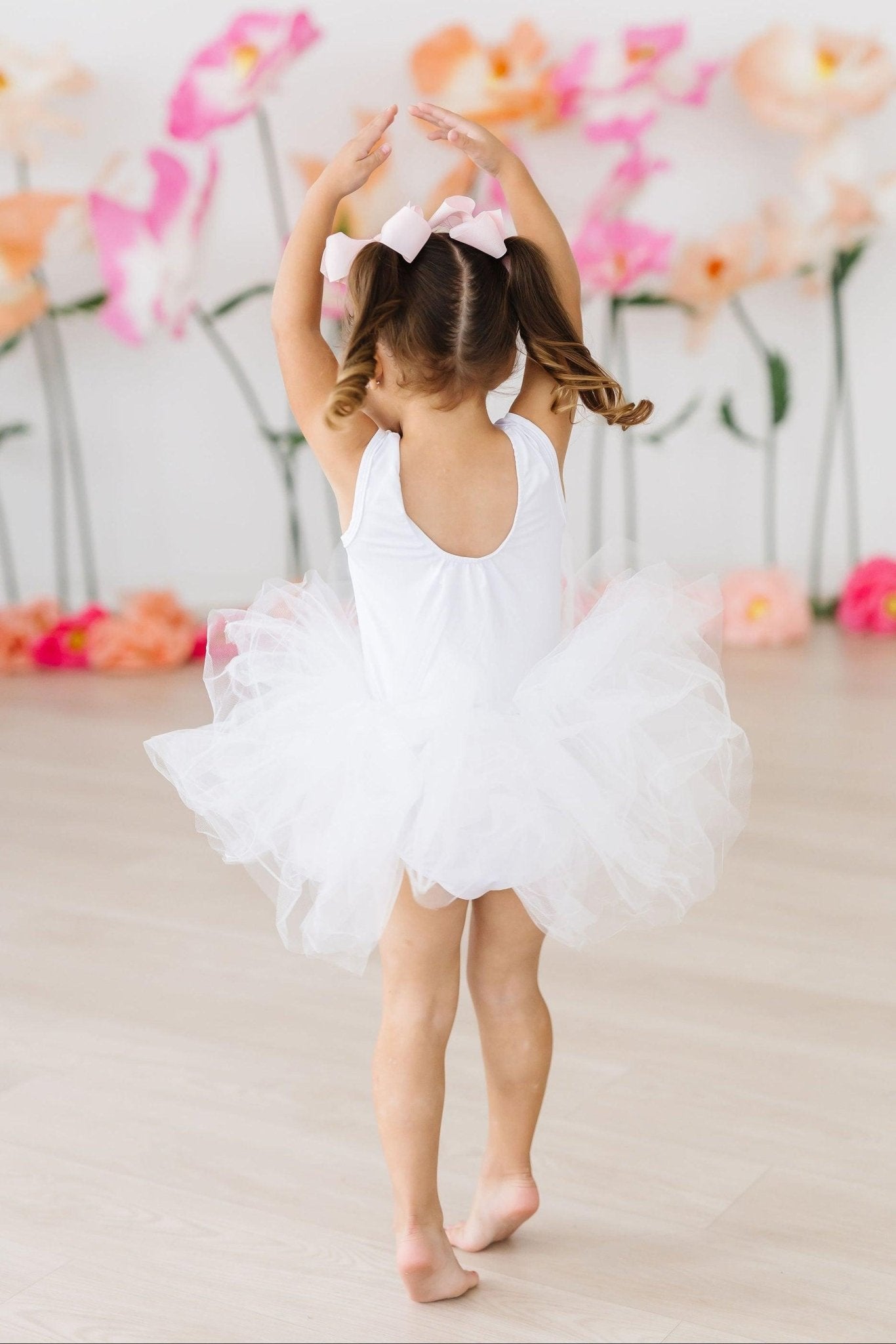 White Tank Tutu Leotard - Blissfully Lavender BoutiqueMila & Rose ®
