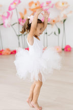 White Tank Tutu Leotard - Blissfully Lavender BoutiqueMila & Rose ®