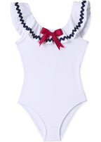 Sailor Inspired One-Piece Swimsuit