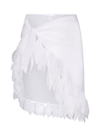 White Petals Pareo Skirt