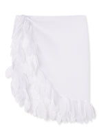 White Petals Pareo Skirt