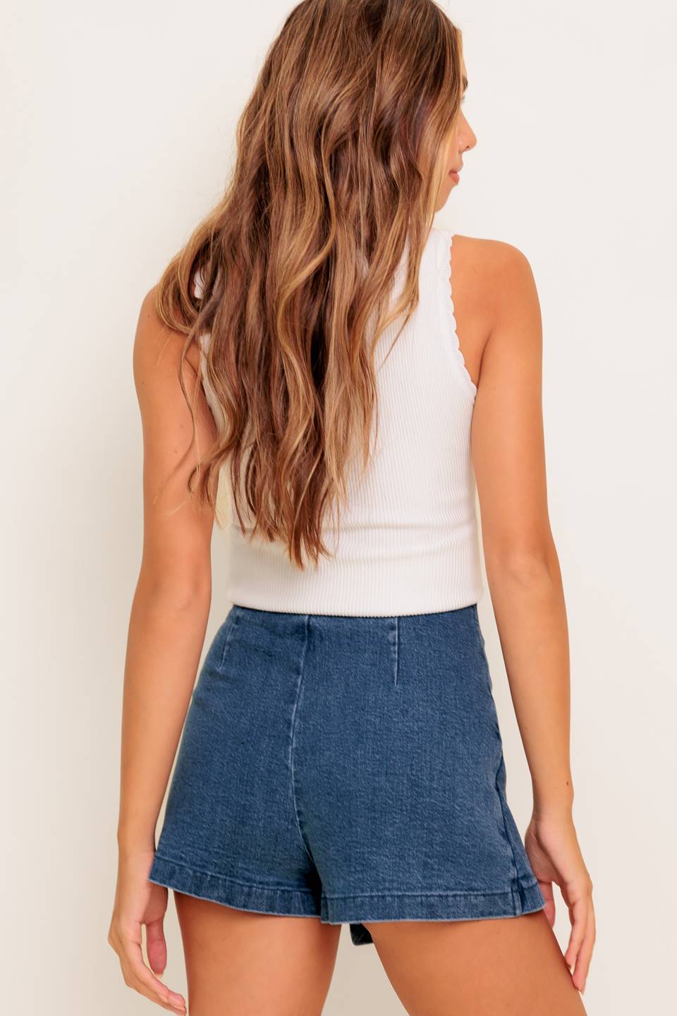Women’s Denim Skort - Blissfully Lavender BoutiqueFlying Tomato
