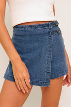 Women’s Denim Skort - Blissfully Lavender BoutiqueFlying Tomato