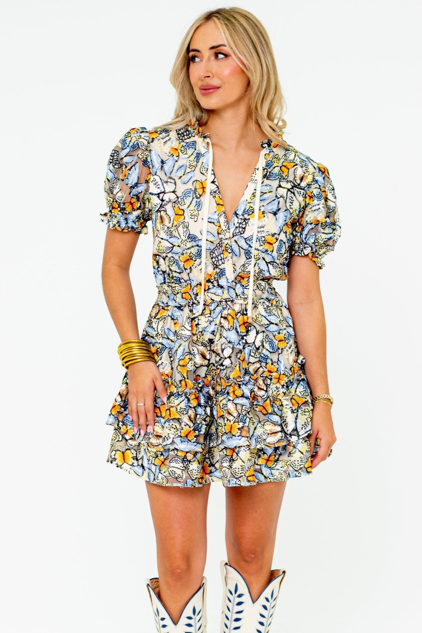 Women’s Elastic Waist Mini Dress - Blissfully Lavender BoutiqueBuddyLove Clothing Label