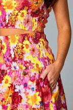 Women’s Smocked Two - Piece Set - Blissfully Lavender BoutiqueBuddyLove Clothing Label