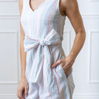 Women's Tie - Waist Wide Leg Jumpsuit - Blissfully Lavender BoutiqueHope & Henry