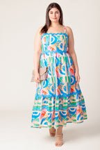 Women’s Woven Midi Dress - Blissfully Lavender BoutiqueFlying Tomato