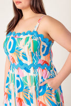 Women’s Woven Midi Dress - Blissfully Lavender BoutiqueFlying Tomato