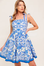 Women’s Woven Mini Dress - Blissfully Lavender BoutiqueFlying Tomato