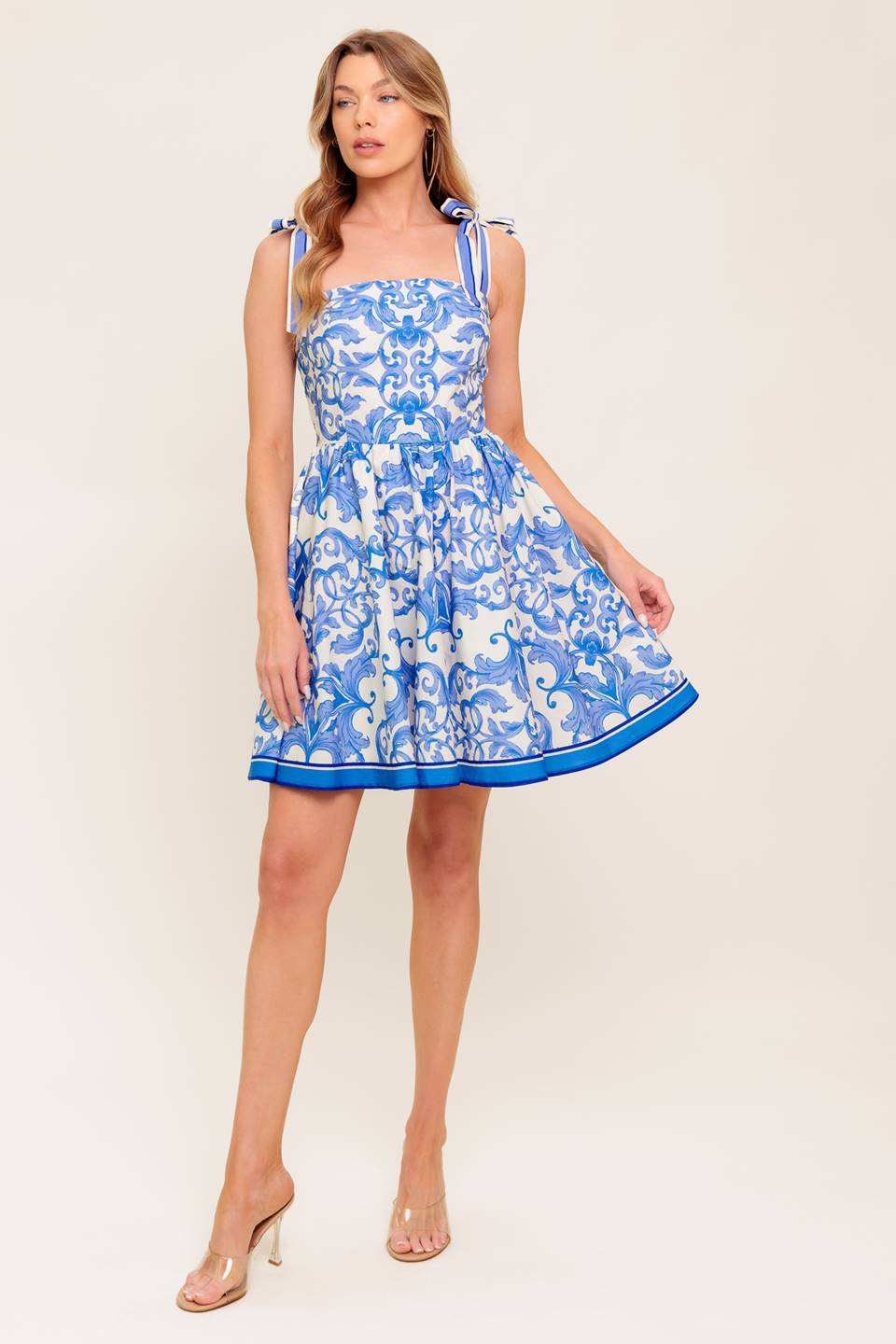 Women’s Woven Mini Dress - Blissfully Lavender BoutiqueFlying Tomato