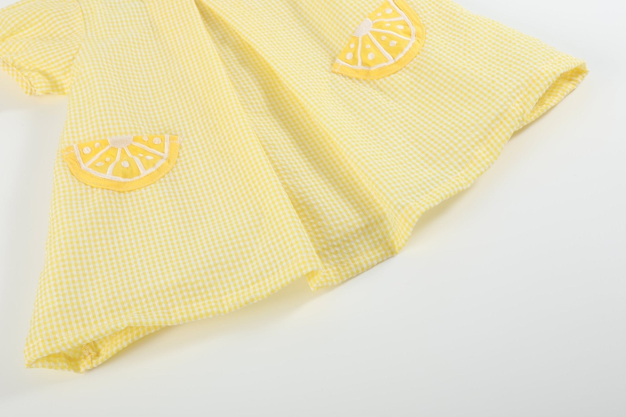 Lemon Dress with Bloomers