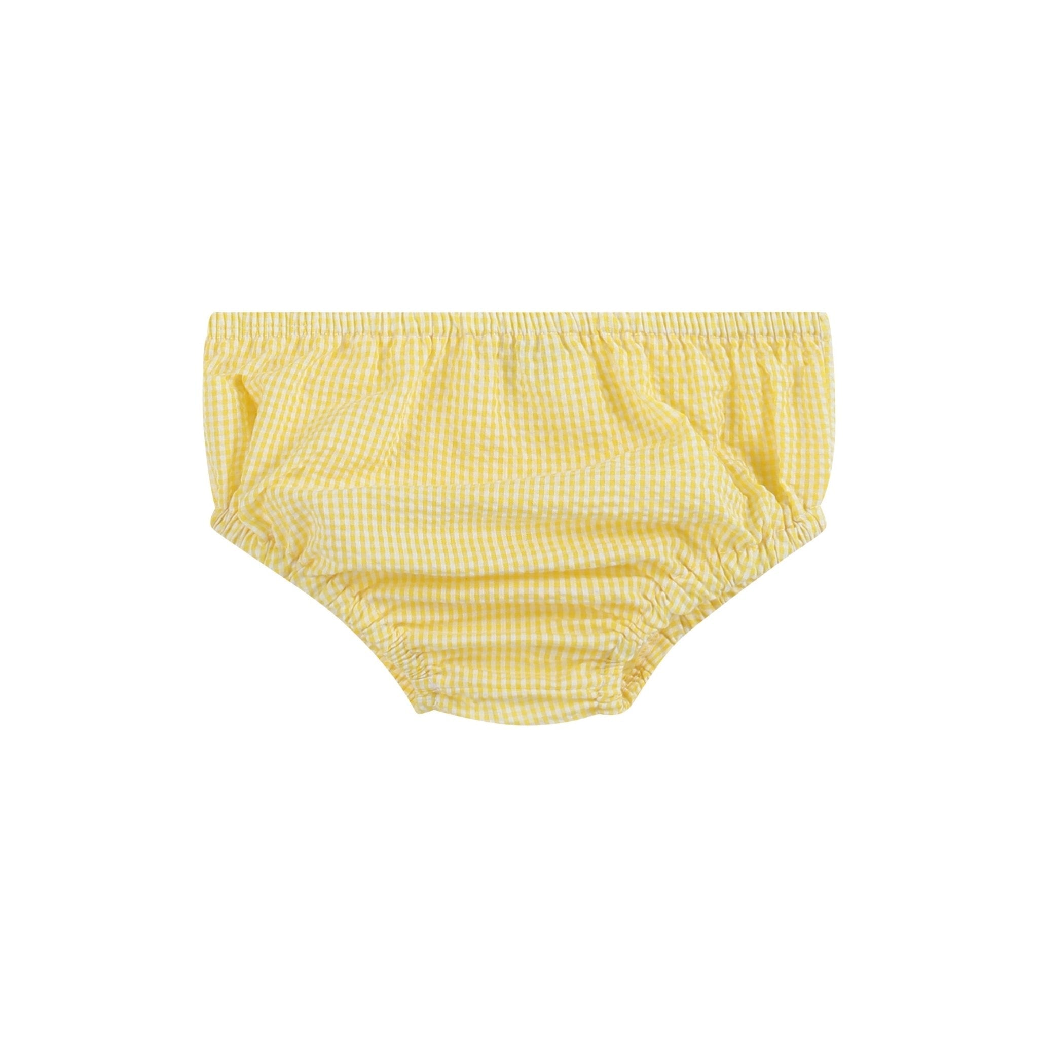 Lemon Dress with Bloomers