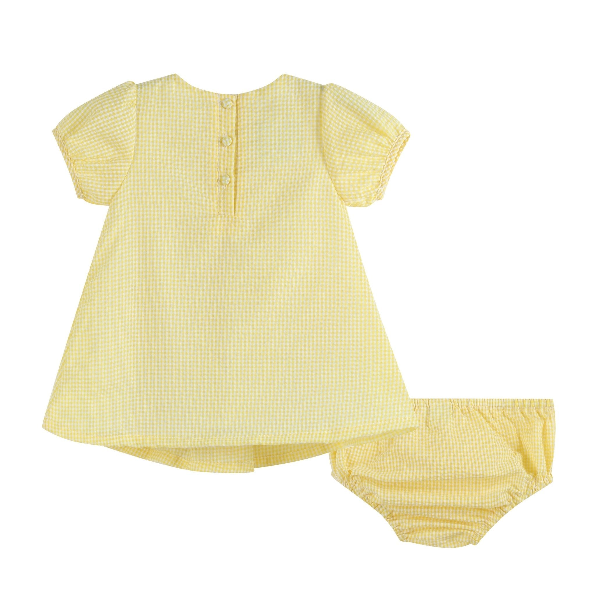 Lemon Dress with Bloomers
