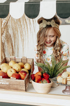 You're a Peach Short Sleeve Pocket Twirl Dress - Blissfully Lavender BoutiqueMila & Rose ®