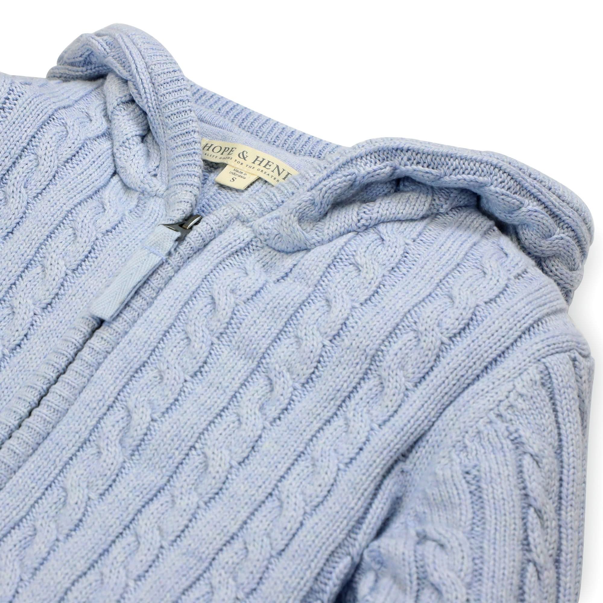 Zip - Up Textured Sweater - Blissfully Lavender BoutiqueHope & Henry