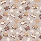 S'mores Zipper Pajama Baby Footie