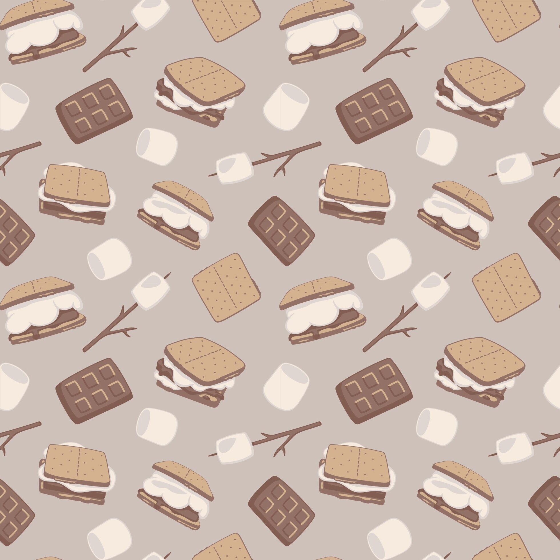 S'mores Zipper Pajama Baby Footie