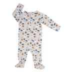 Trick or Treat Zipper Footie