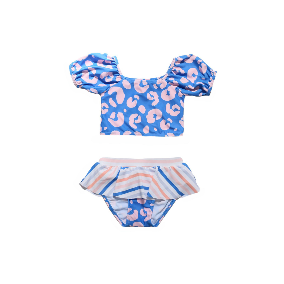 Girls Sea Mist Two Piece Swimsuit