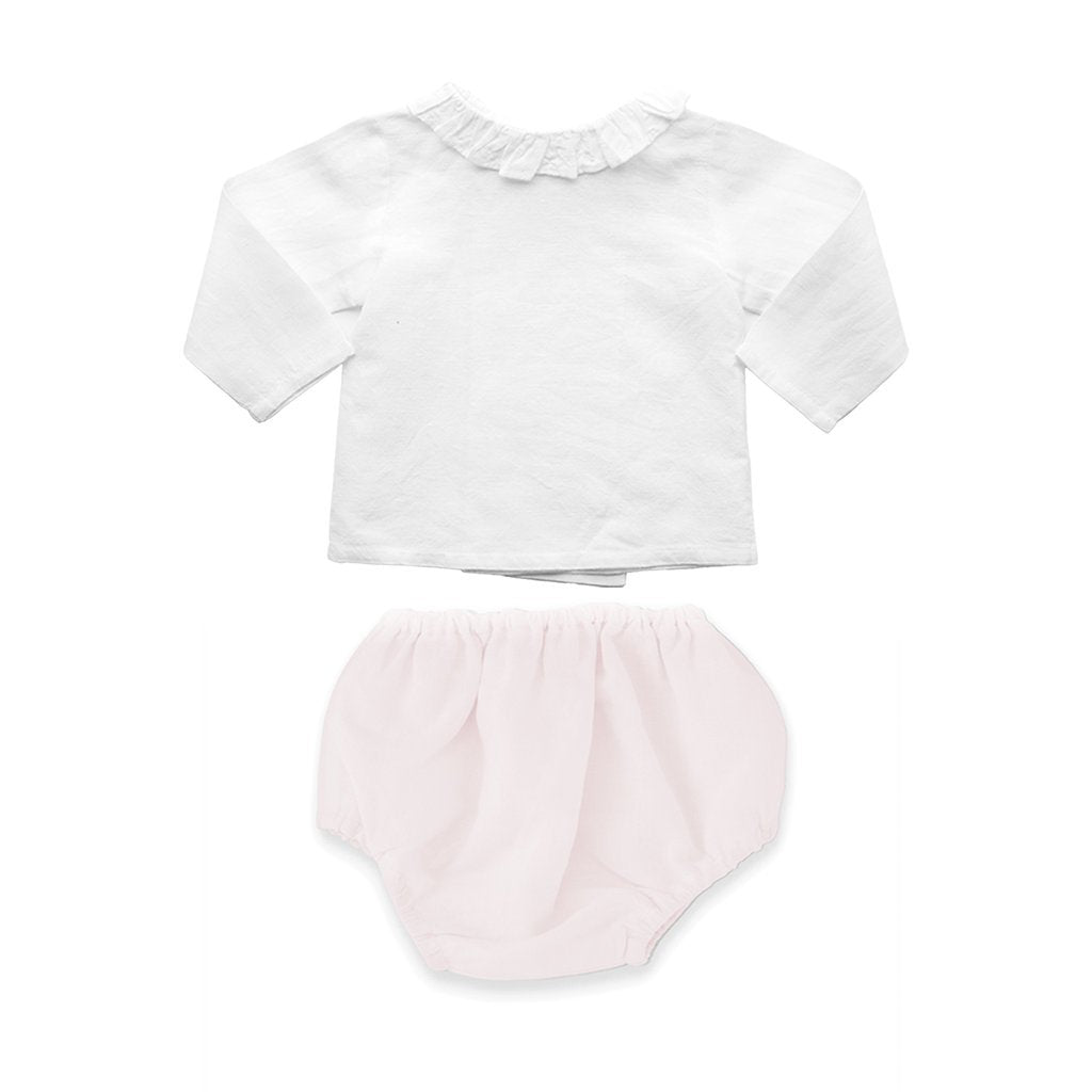 Gift set | blossom pink bloomer and blouse