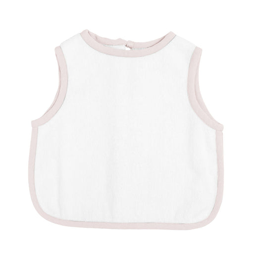 Baby Apron Bib | Blossom Pink Linen