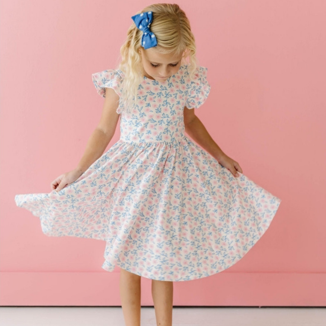 Girls Spring Blooms Dress