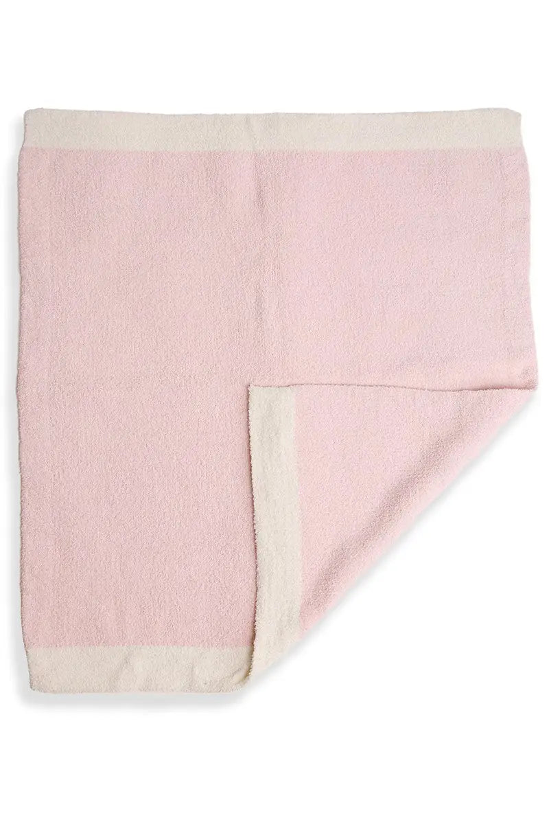 Pink Luxe Soft Throw Baby Blanket