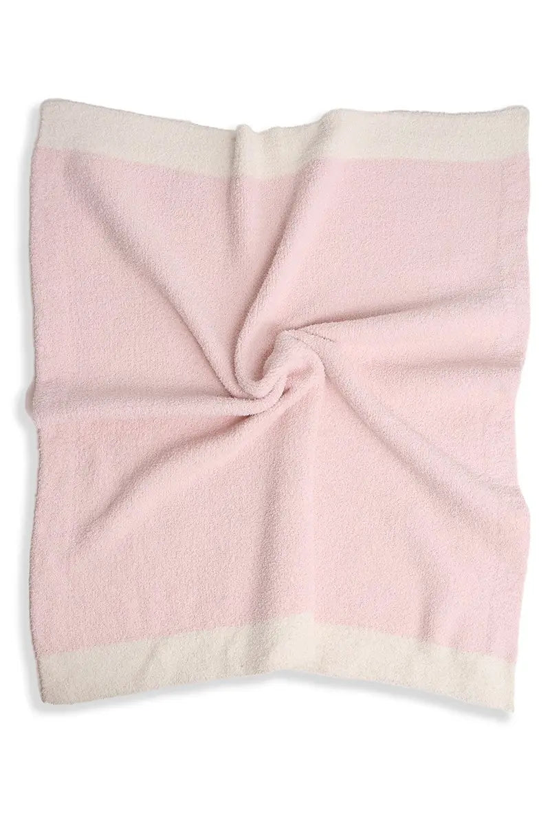 Pink Luxe Soft Throw Baby Blanket