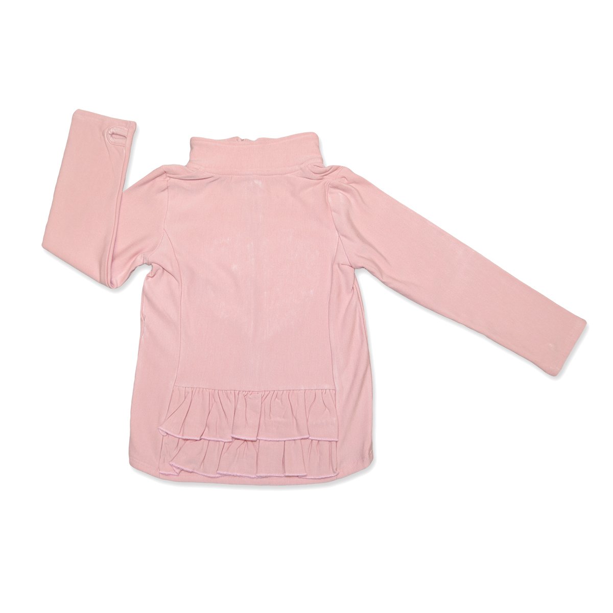 Girls Bamboo Fleece Coats (Powder Pink)